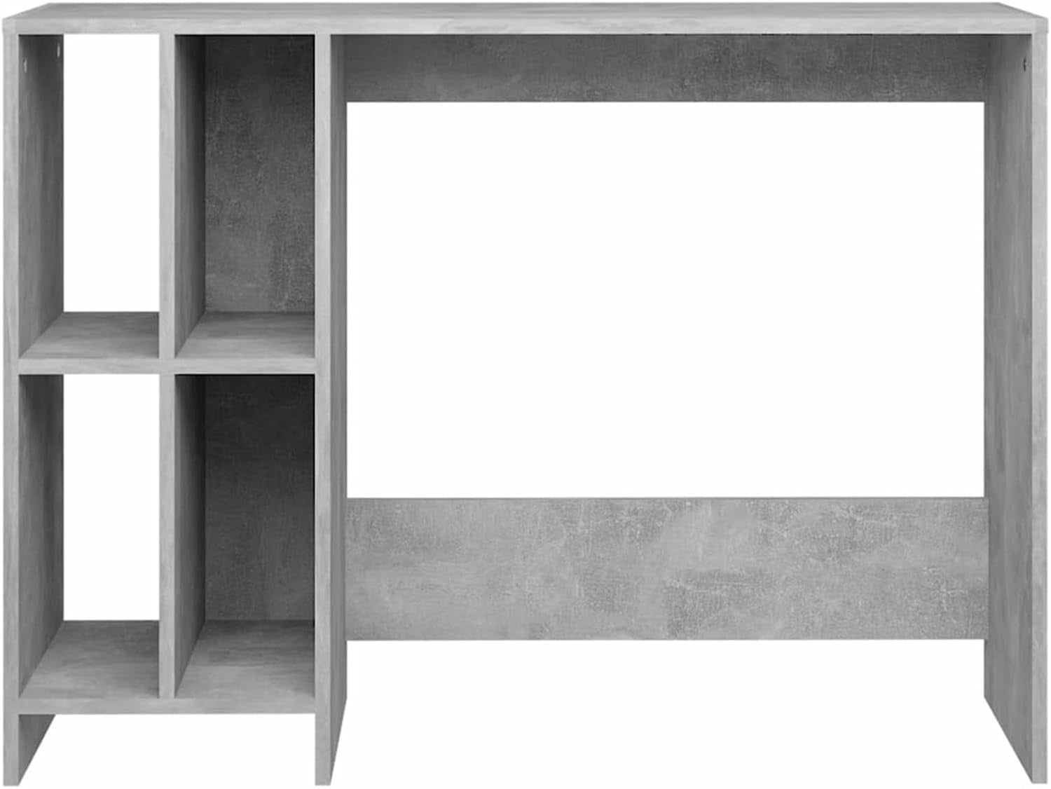 Modern Computer Desk 102x35cm Slim Office Workstation Table for Home Study