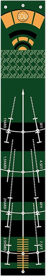 Golf Putting Mat 29” Indoor Practice Green with Alignment Lines Training Aid