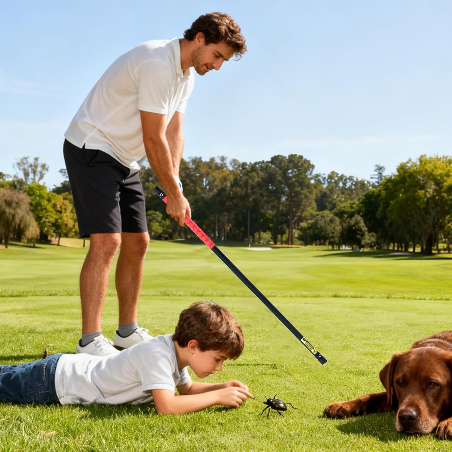 Golf Alignment Stick Swing Trainer Corrector Practice