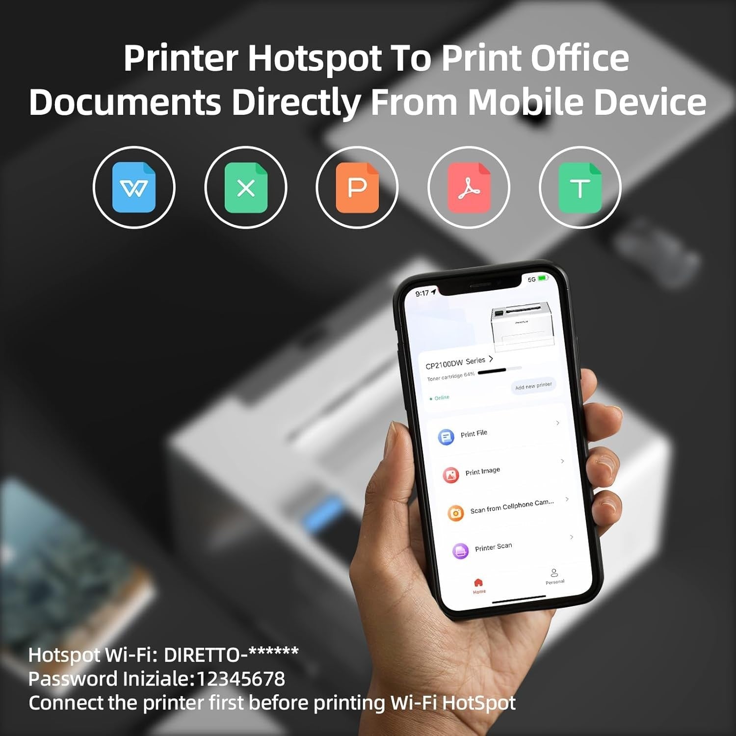 Wireless Colour Laser Printer White A4 20ppm Duplex USB Wi-Fi Ethernet
