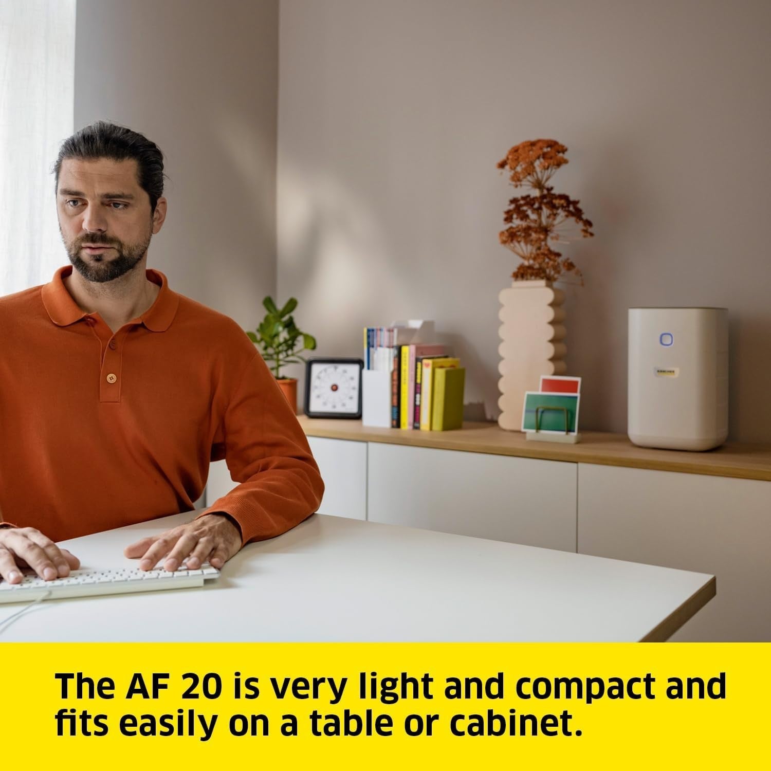 HEPA Air Purifier 220m³/h Small Room 20m² Auto Night Mode