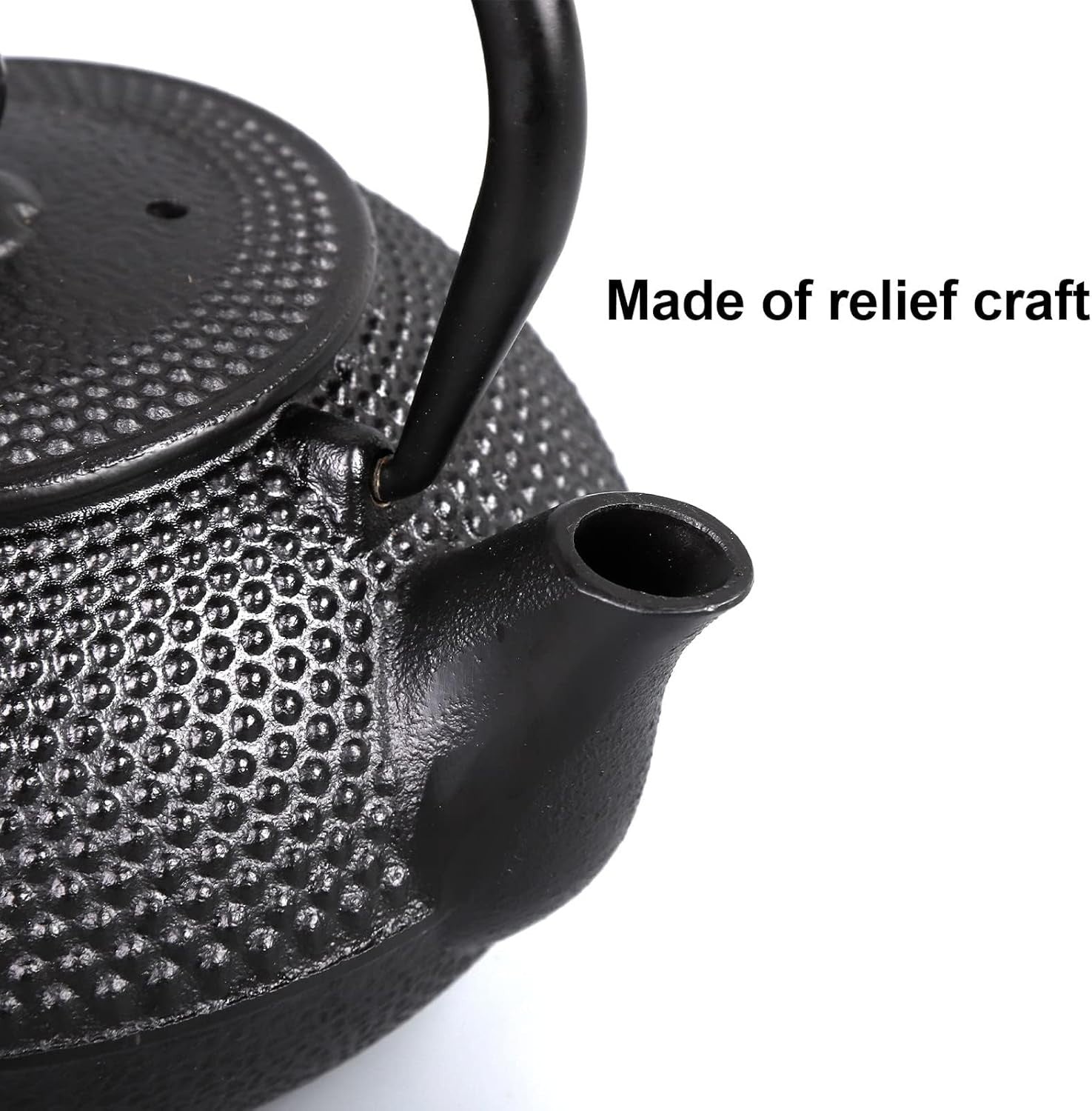 700ml Cast Iron Teapot with Infuser Japanese Stovetop Tea Kettle