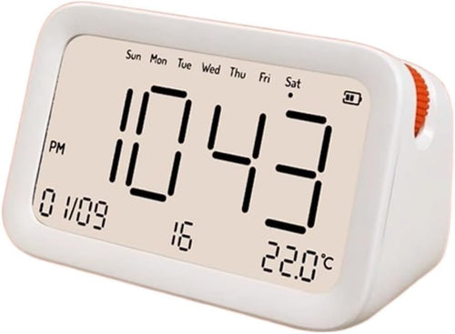 Digital Alarm Clock Loud Night Light USB Charging Small Bedside Display