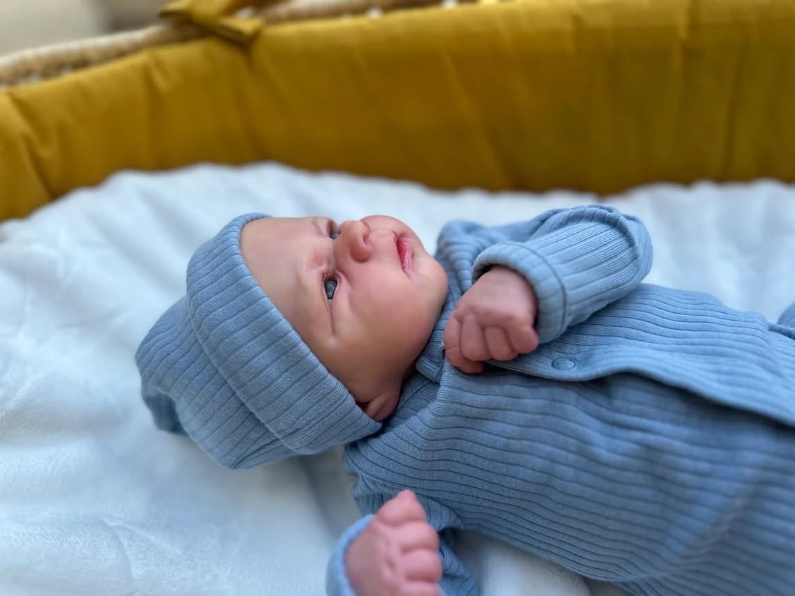 18in Reborn Baby Doll Boy Full Body Silicone Realistic Newborn Gift