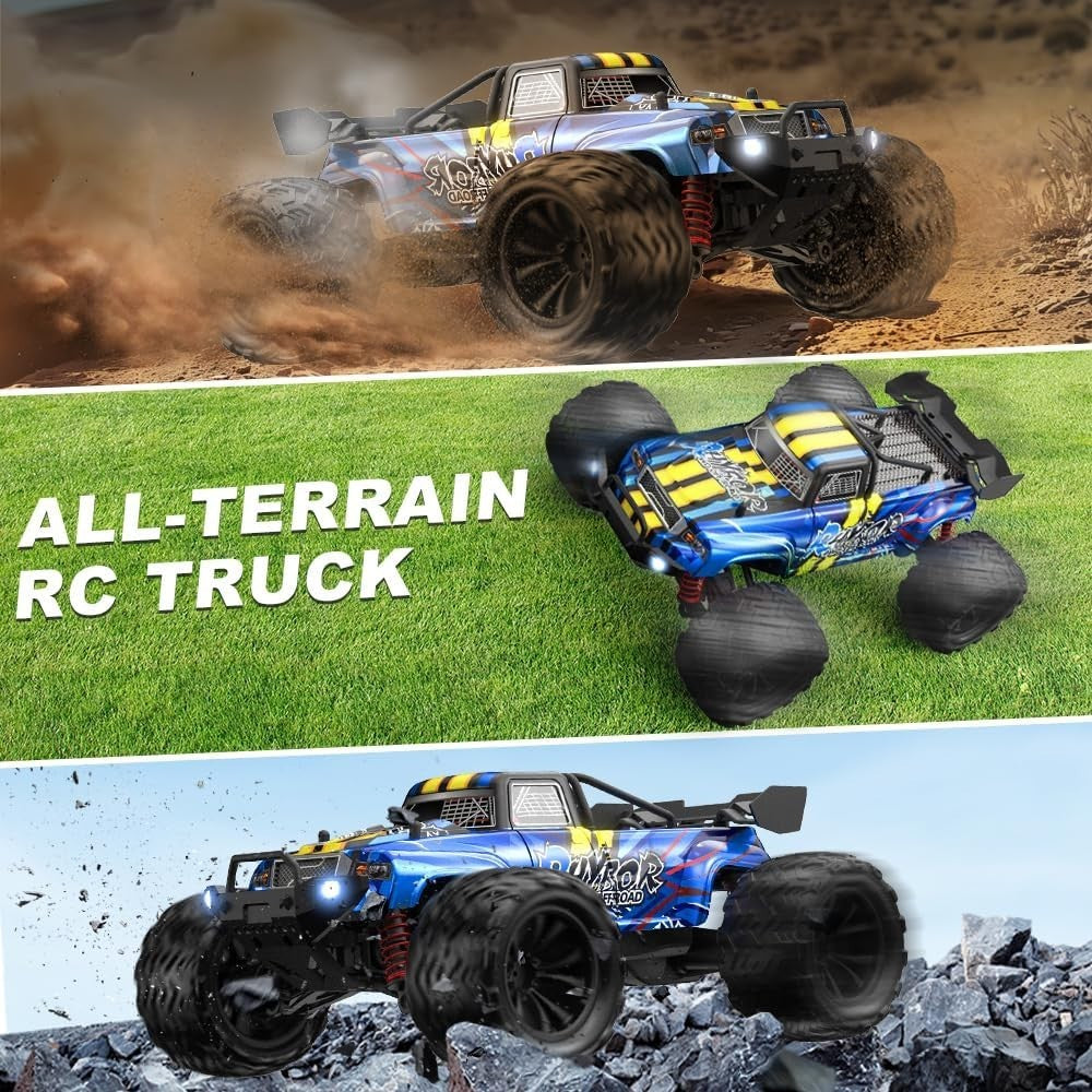 RC Car 1:16 Scale 40KM/H Fast 4WD Off-Road Monster Truck, 2.4GHz