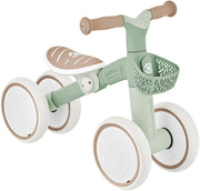 Toddler Ride On Balance Bike 4 Wheel Walker Adjustable Seat 12-36M