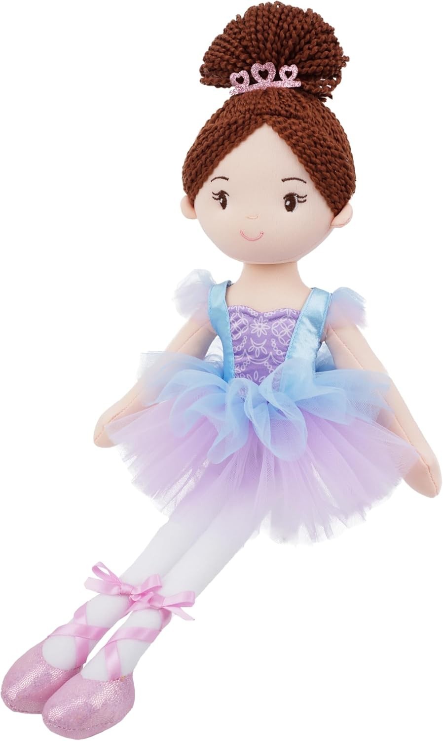 40cm Ballerina Plush Doll Soft Stuffed Ballet Toy Tutu Gift for Girls