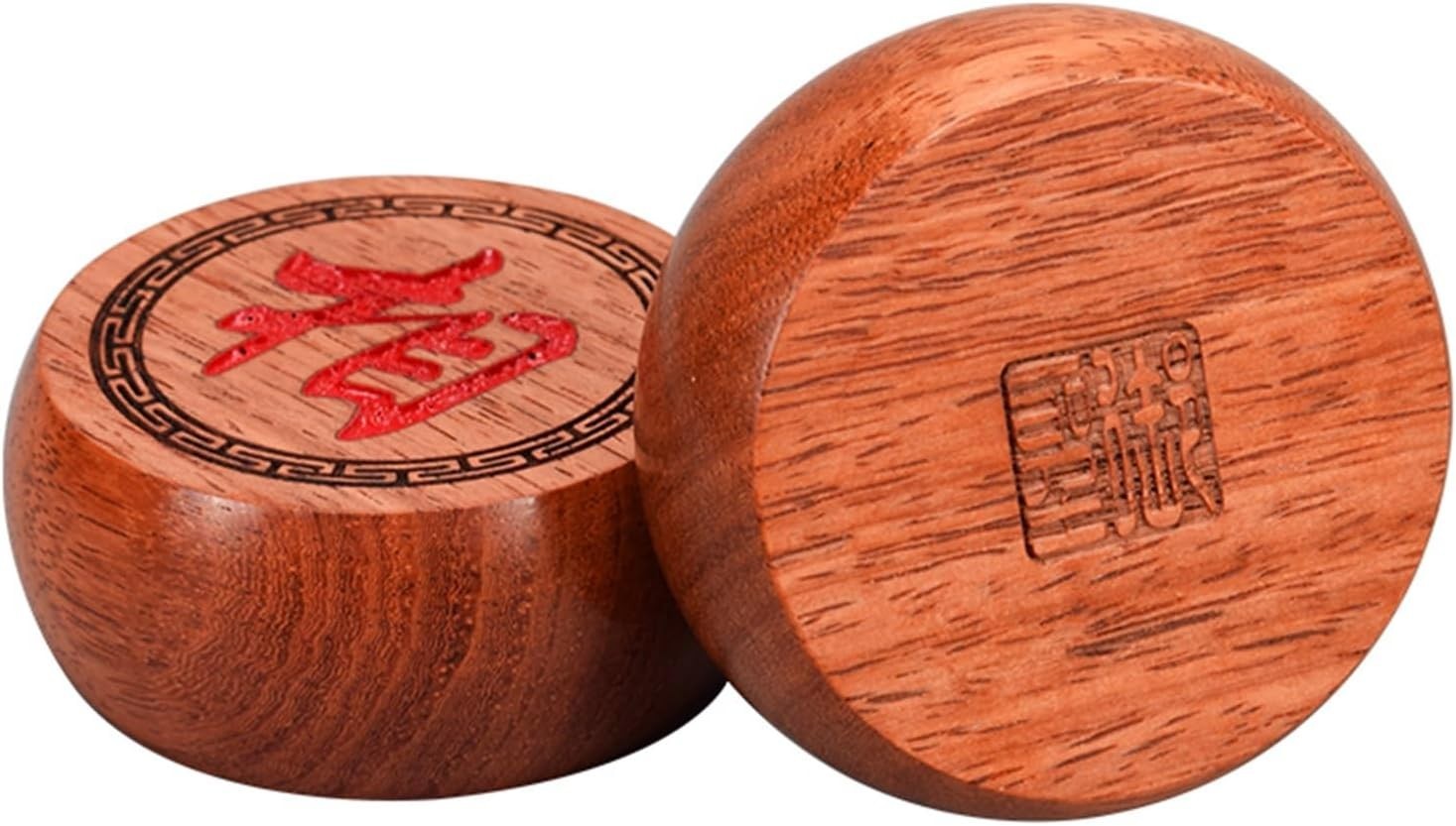 Rosewood Xiangqi Chinese Chess Set Large Wooden Board Strategy Game