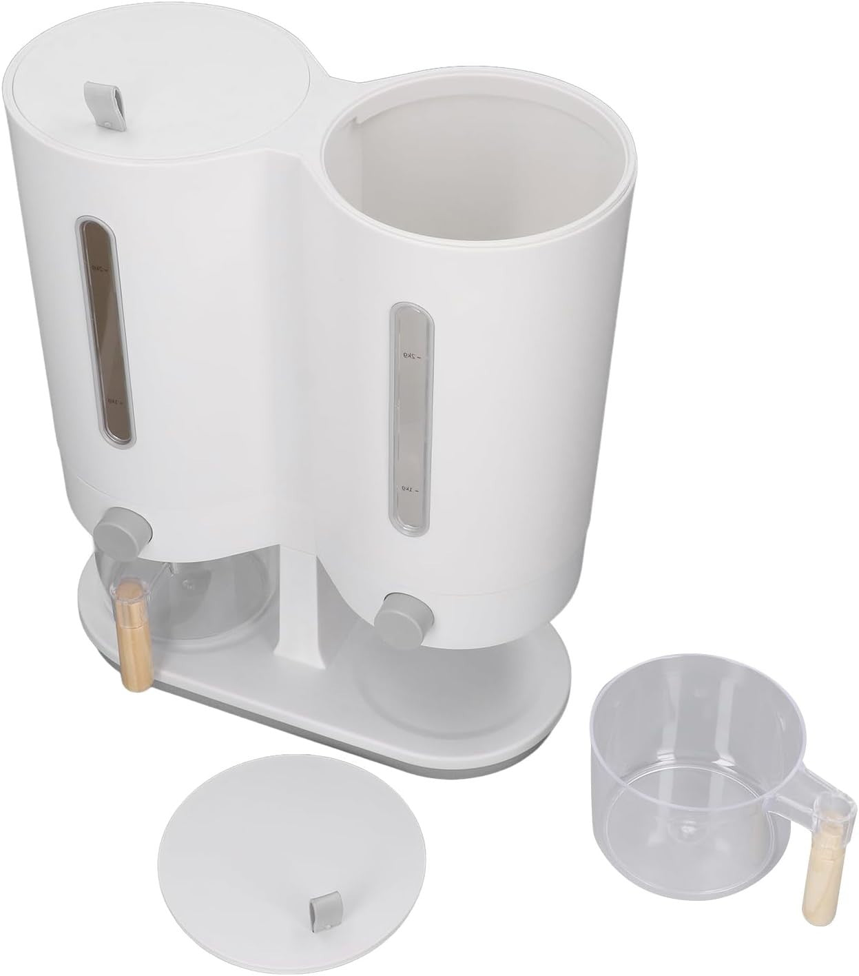 11LBS Rice Dispenser 5KG Airtight Grain Storage Bin