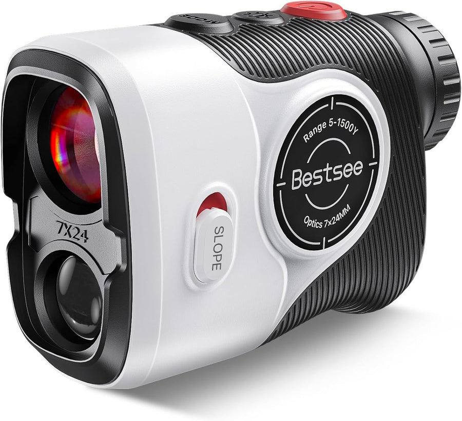 Golf Rangefinder with Slope 1500 Yards 7X Flag Lock Vibration Magnet