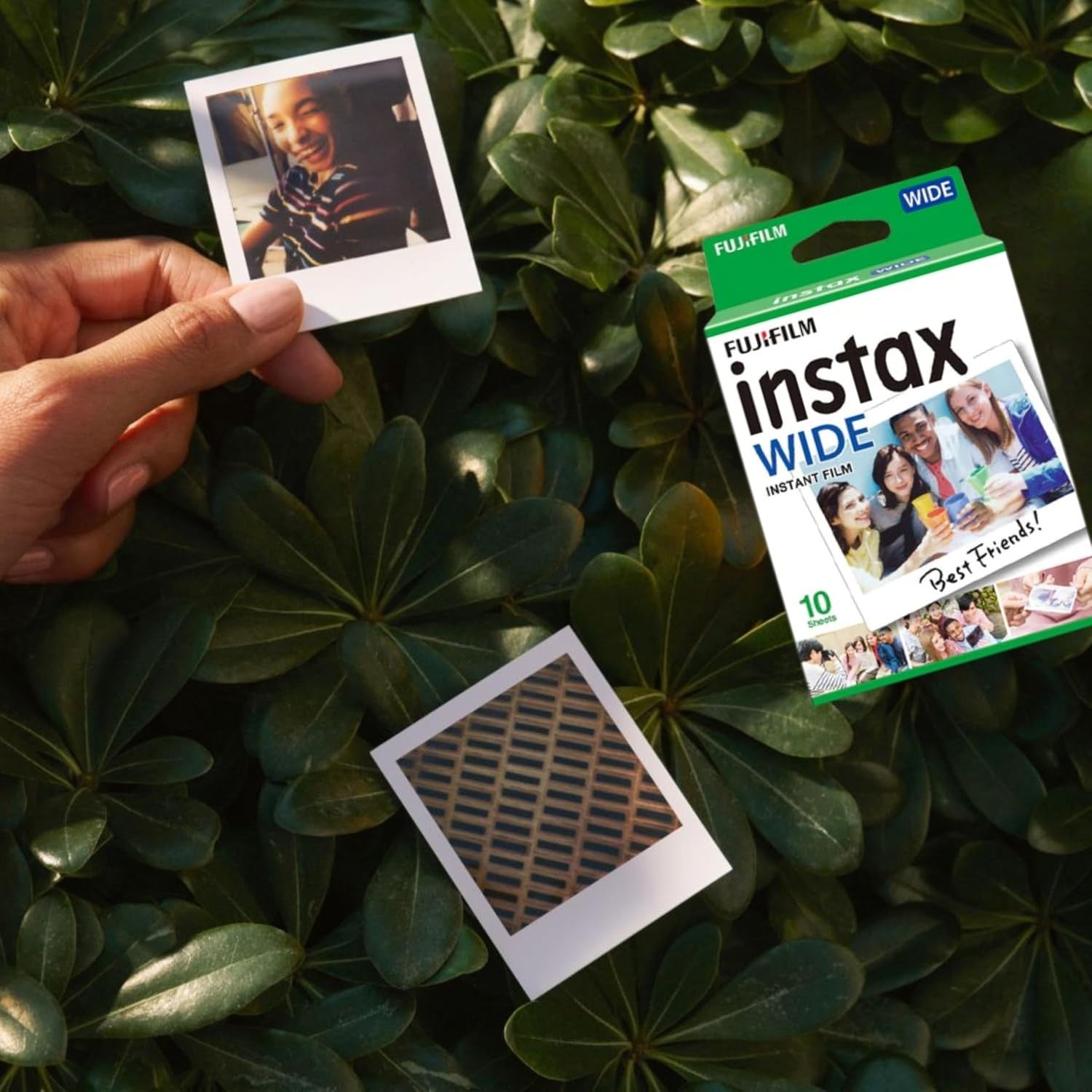Instax Wide Film Bundle 100 Shots Photo Album Wall Display Kit