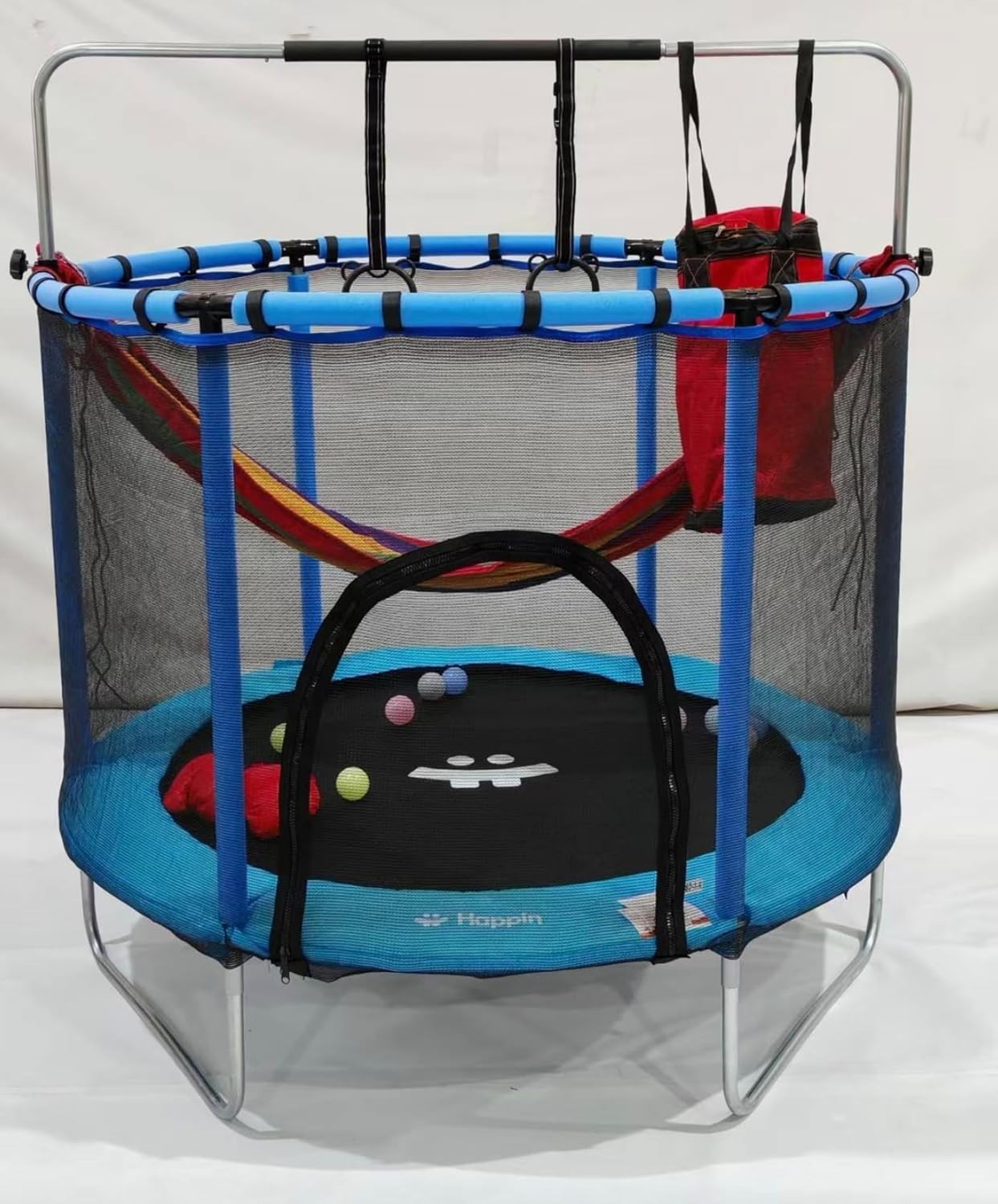 55in Toddler Trampoline Safety Enclosure Indoor Outdoor Ages 1–6