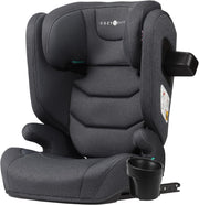 ISOFIX High Back Booster Car Seat i-Size 100–150cm Cupholder Slate