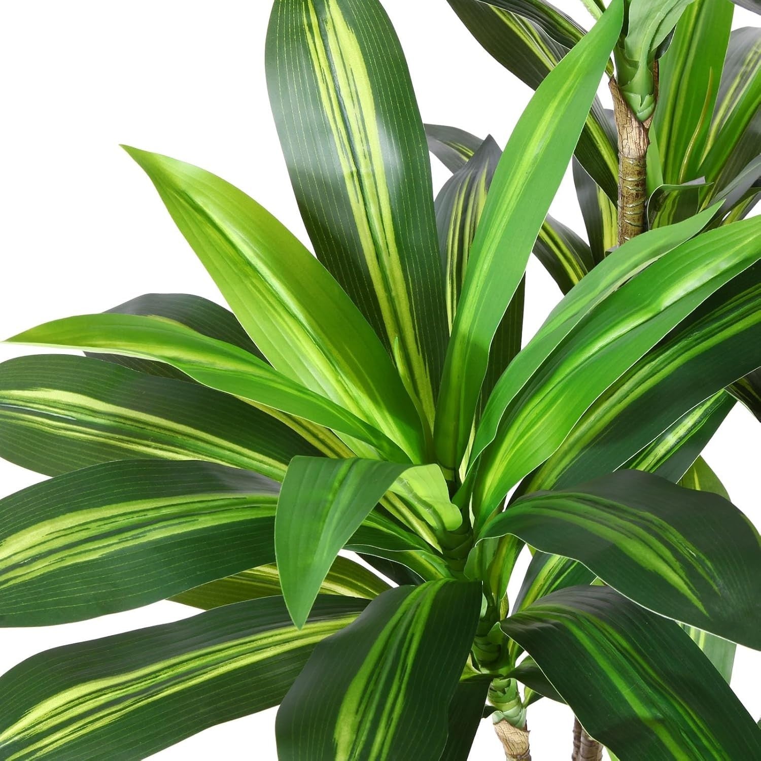 180cm Artificial Dracaena Tree Large Faux Plant in Plastic Pot Home Office Decor