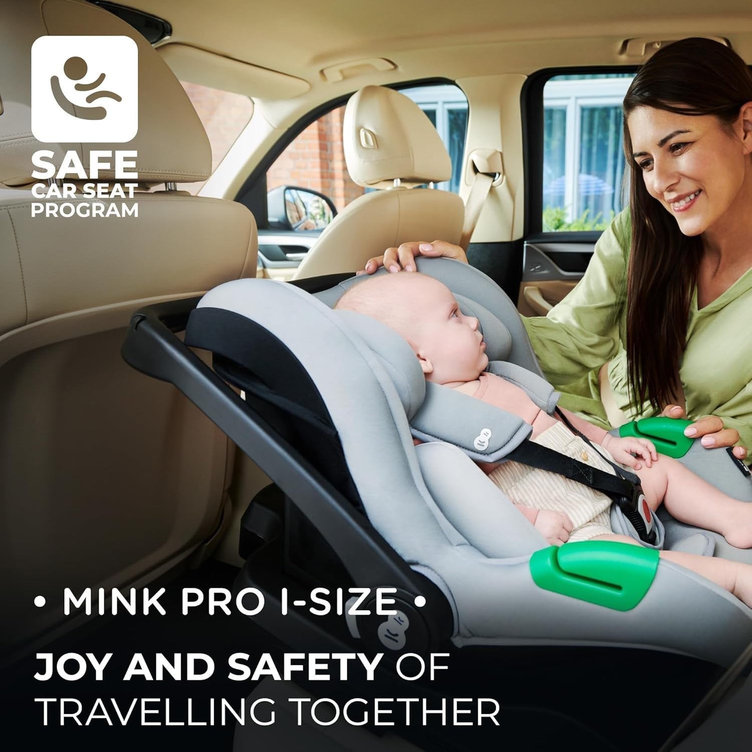 3 in 1 Baby Travel System 22kg, i-Size Car Seat, Easy Fold Pram