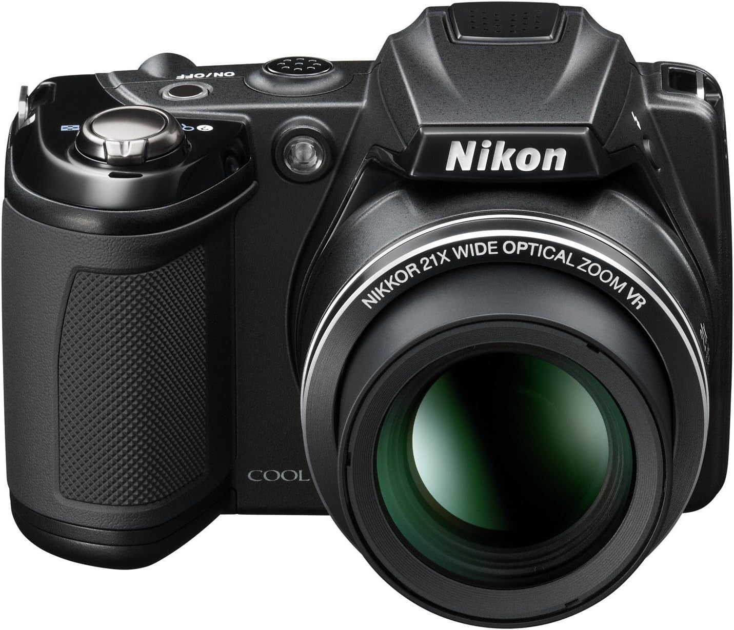 Digital Camera 14.1MP 21X Optical Zoom HD Video 3in LCD Black