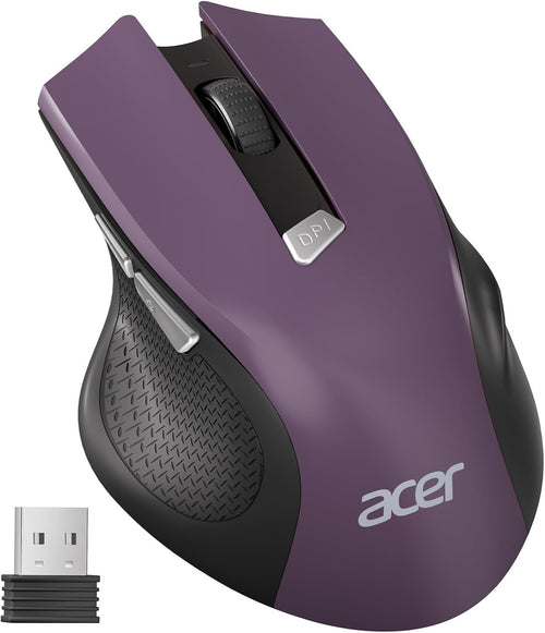 Wireless Ergonomic Mouse 2.4GHz Adjustable DPI 6 Buttons Comfort Grip Laptop