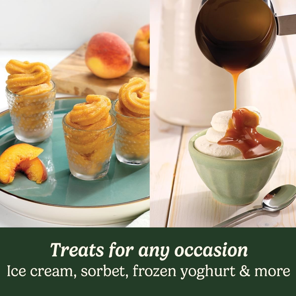 Soft Serve Ice Cream Maker 1.42L Frozen Yogurt Gelato Machine
