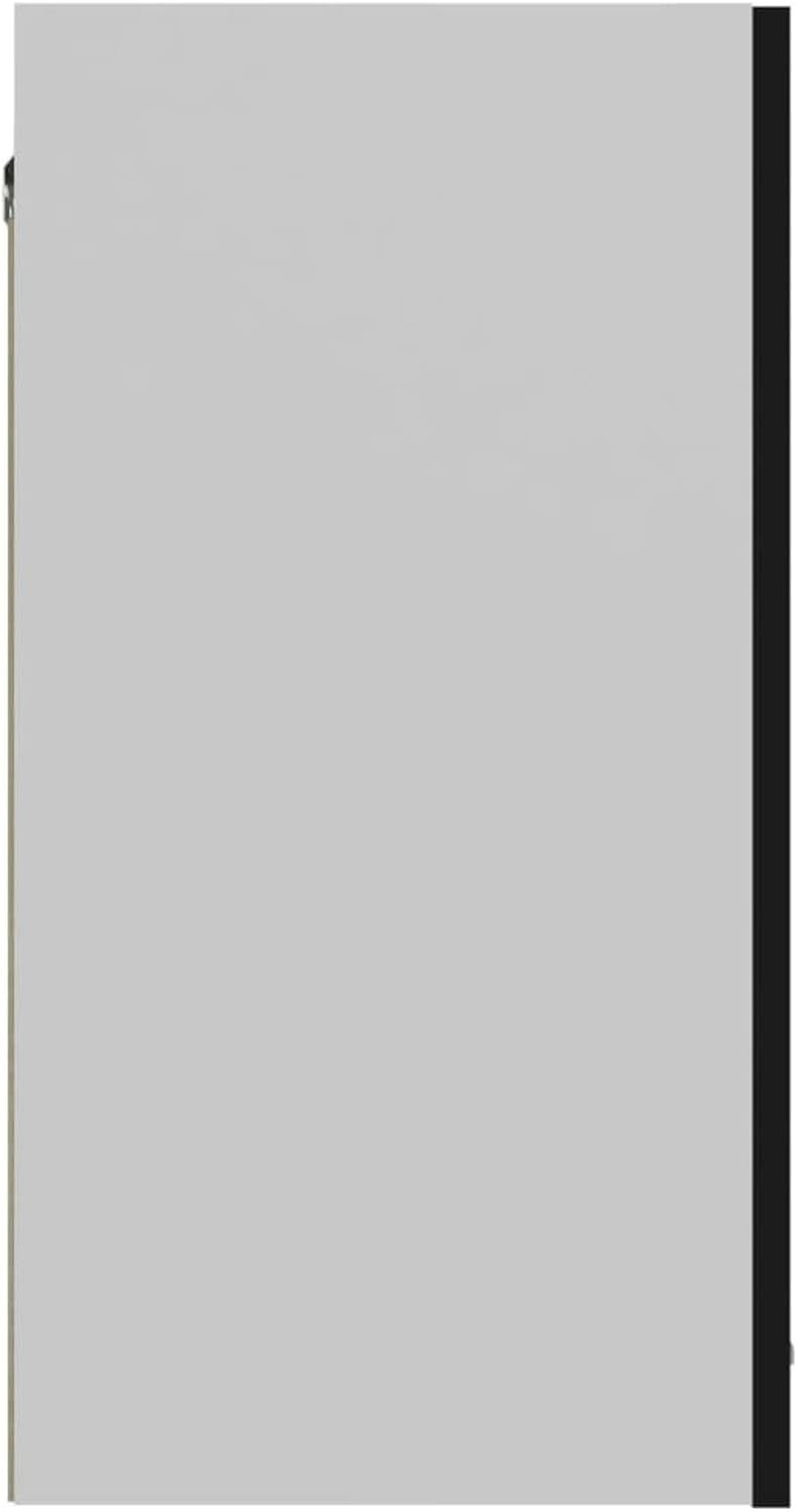 Wall Mounted Kitchen Cabinet Hanging Storage Cupboard with Lockable Doors 60x31x