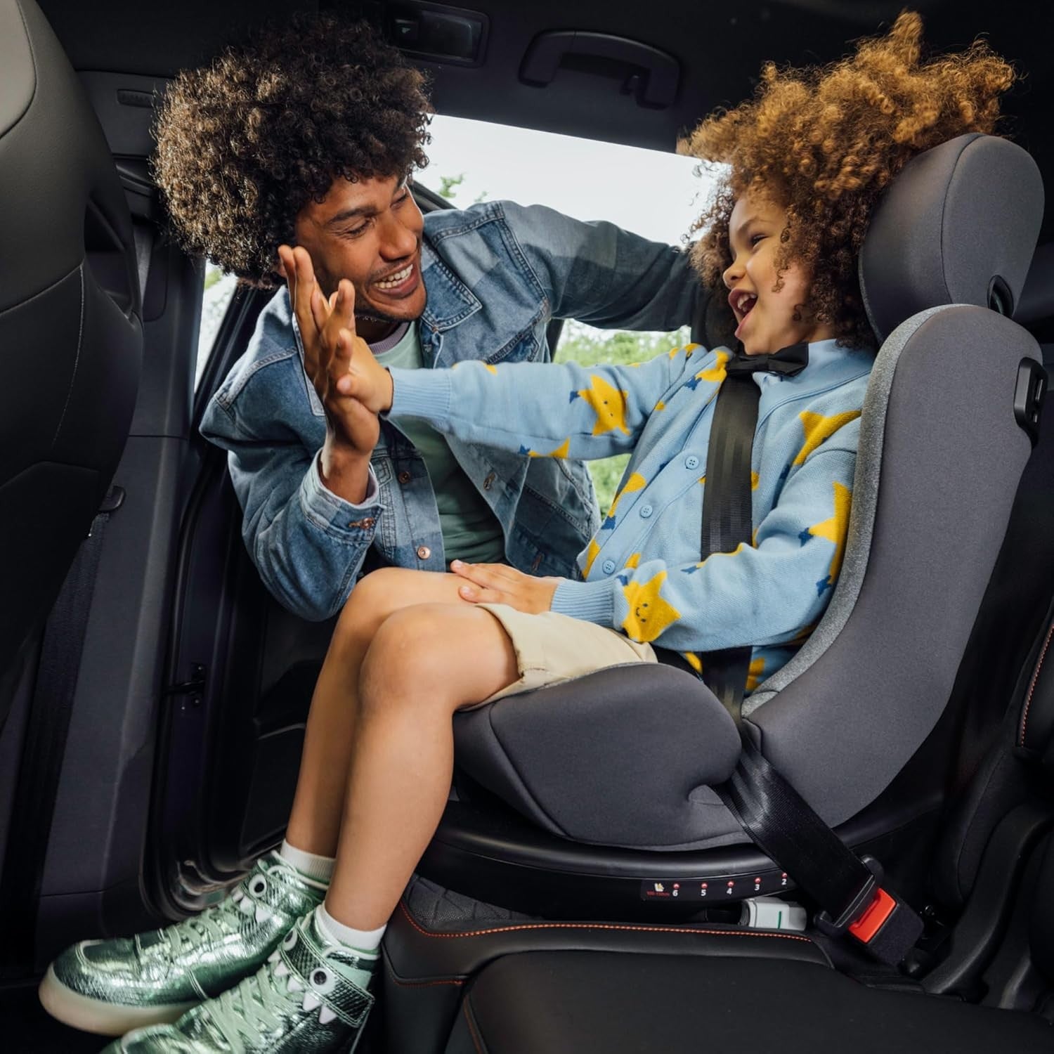 360° Swivel ISOFIX i-Size Car Seat 0–12 Years Rear & Forward
