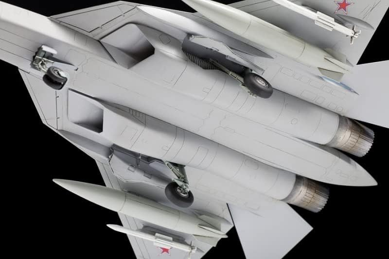 1:72 Sukhoi SU-57 Fighter Jet Model Kit – Beginner-Friendly, Detailed Build