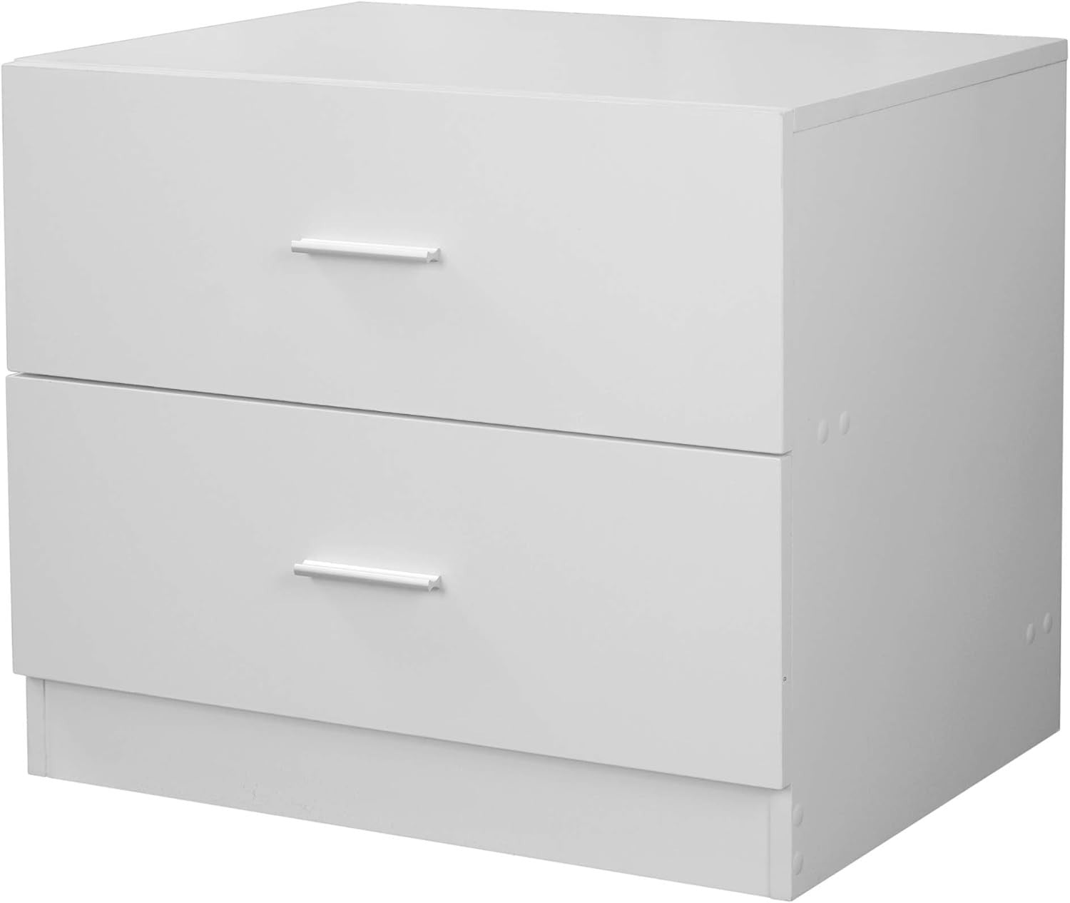 Kids 3-Piece Bedroom Set with Wardrobe, Chest & Bedside Table, White