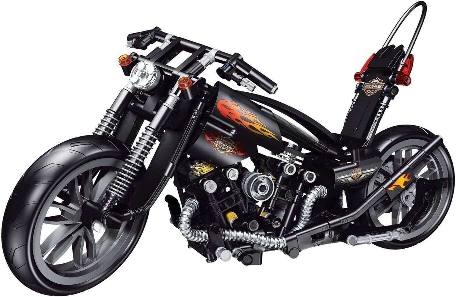 Superbike Motorcycle Model Building Kit 451 PCS | Creative Kids & Adult Toy