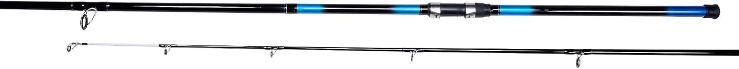 12ft 3-Piece Surf Fishing Rod 4-8oz Titanium Fast Action Blue