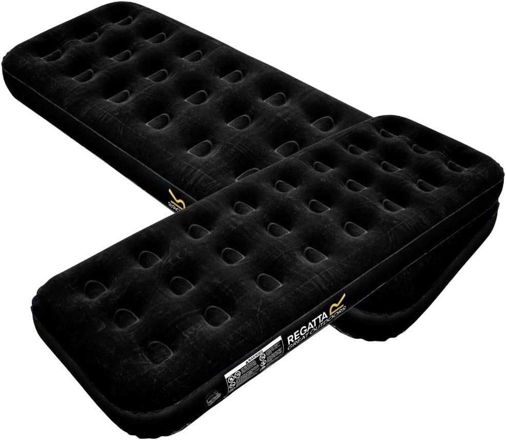 Single Inflatable Air Mattress Puncture-Resistant PVC, 185x75x21cm