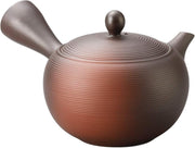 Japanese Kyusu Teapot 350ml Tokoname Clay Ceramic Tea Pot Brown