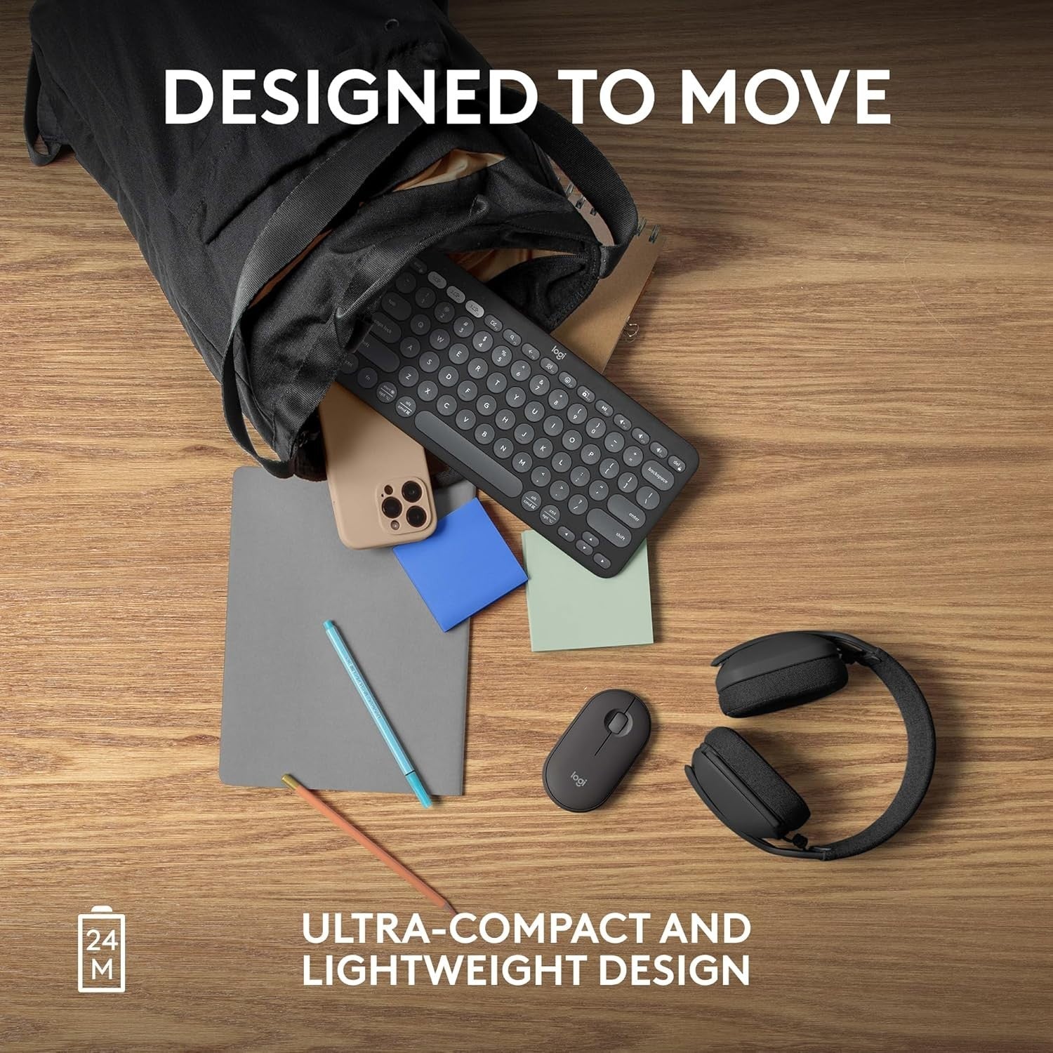 Slim Bluetooth Wireless Mouse Silent Clicks Portable Lightweight Office Travel