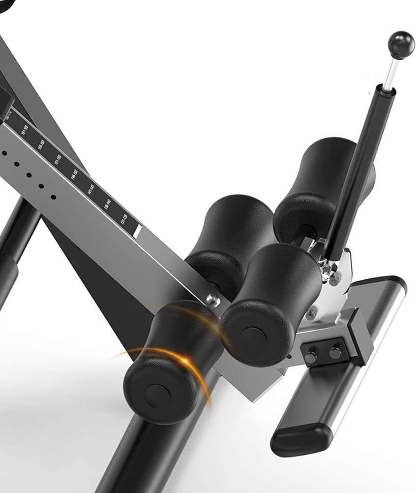Foldable Inversion Table with Headrest & Adjustable Belt, 565lb Capacity