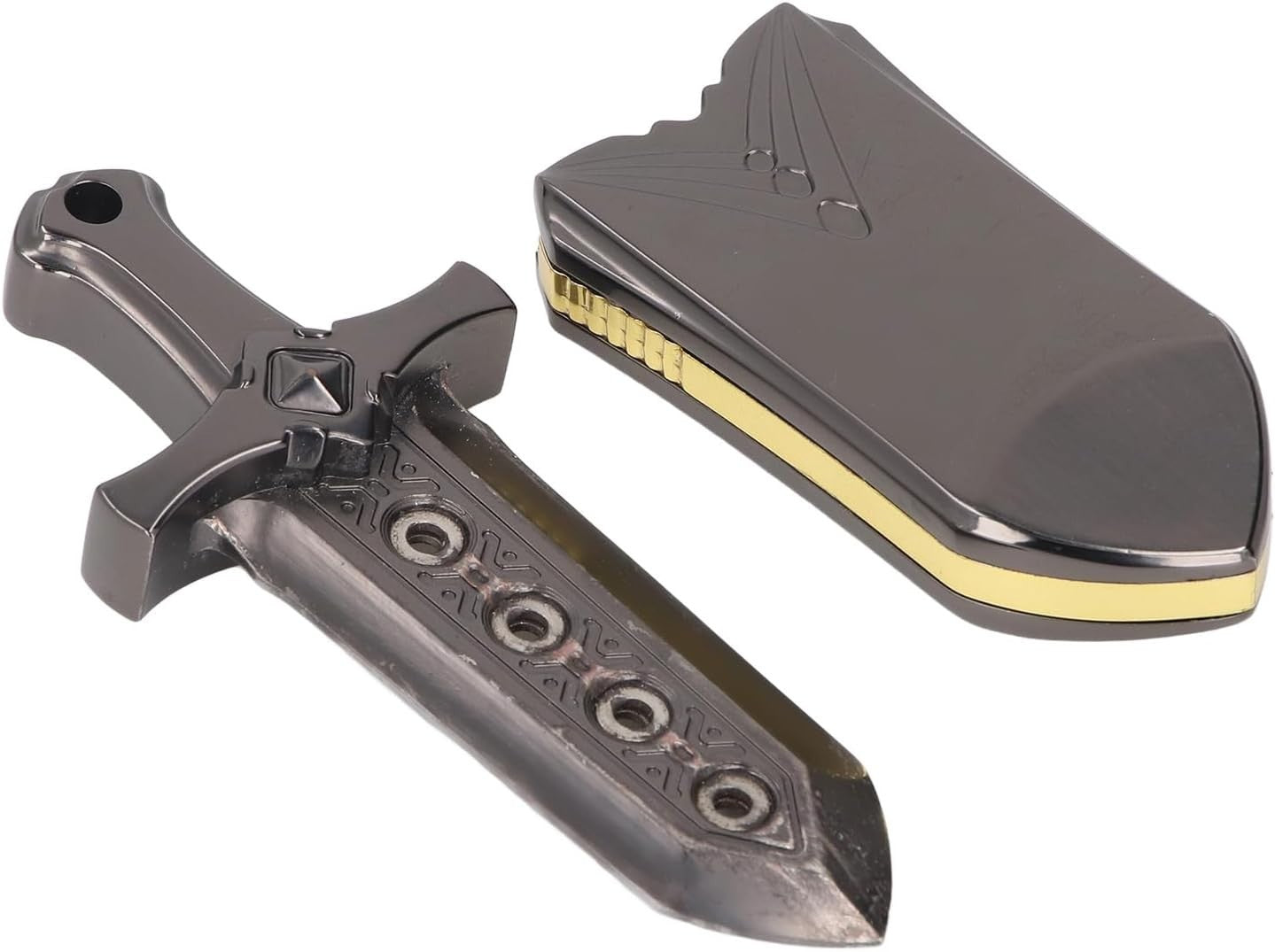 Sword Metal Fidget Slider Magnetic EDC Stress Relief ADHD Toy
