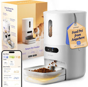 Smart Pet Feeder WiFi App Control Scale 3.6L Auto Cat Dog Feeder