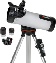 Silver 114mm Computerised Reflector Telescope with Tripod & GoTo