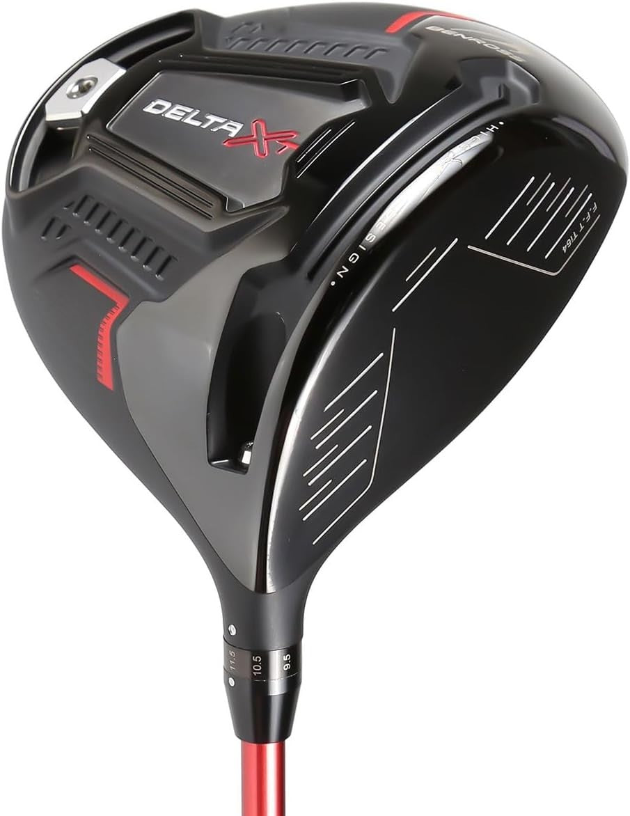 Mens Right Hand Golf Driver 10.5° Stiff Flex Forgiving Graphite