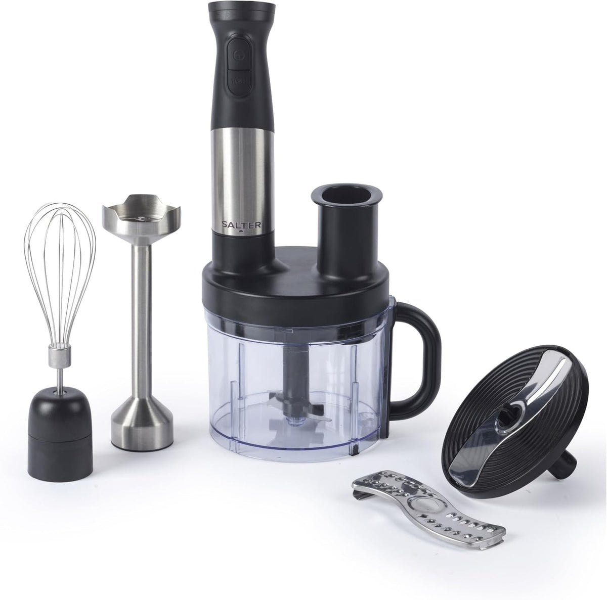 5-in-1 Hand Blender Set | Immersion Stick, Food Chopper, Whisk, 1500W