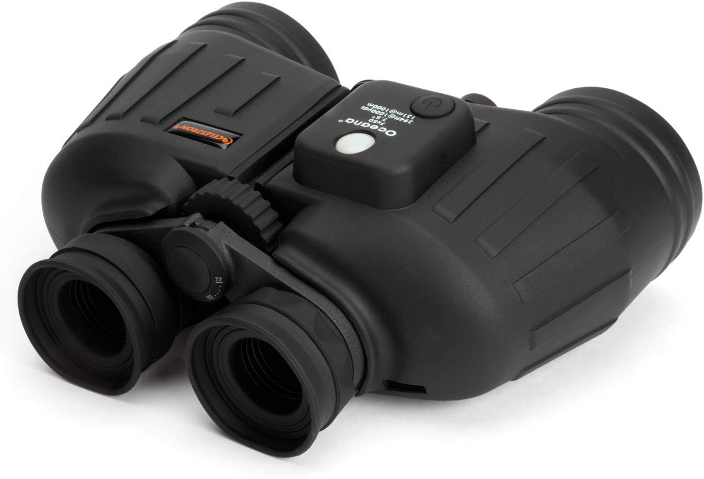 7x50 Waterproof Marine Binoculars Compass Rangefinder Fogproof Outdoor
