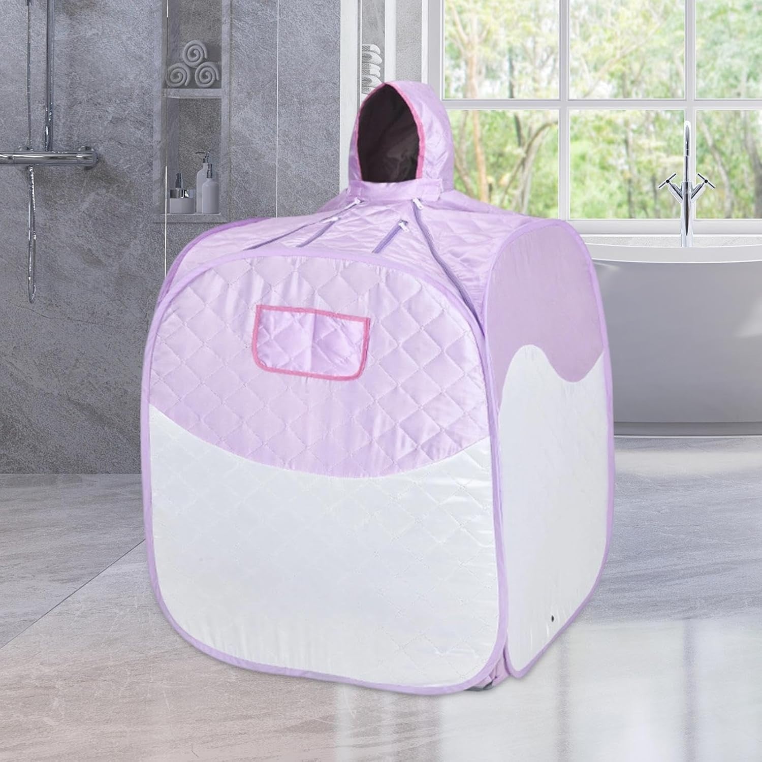 Portable Foldable Steam Sauna Tent Thickened Fabric – Home, Travel, Hotel