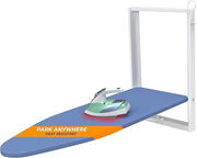 Wall Mounted Folding Ironing Board Compact Space Saving Fold Down Design