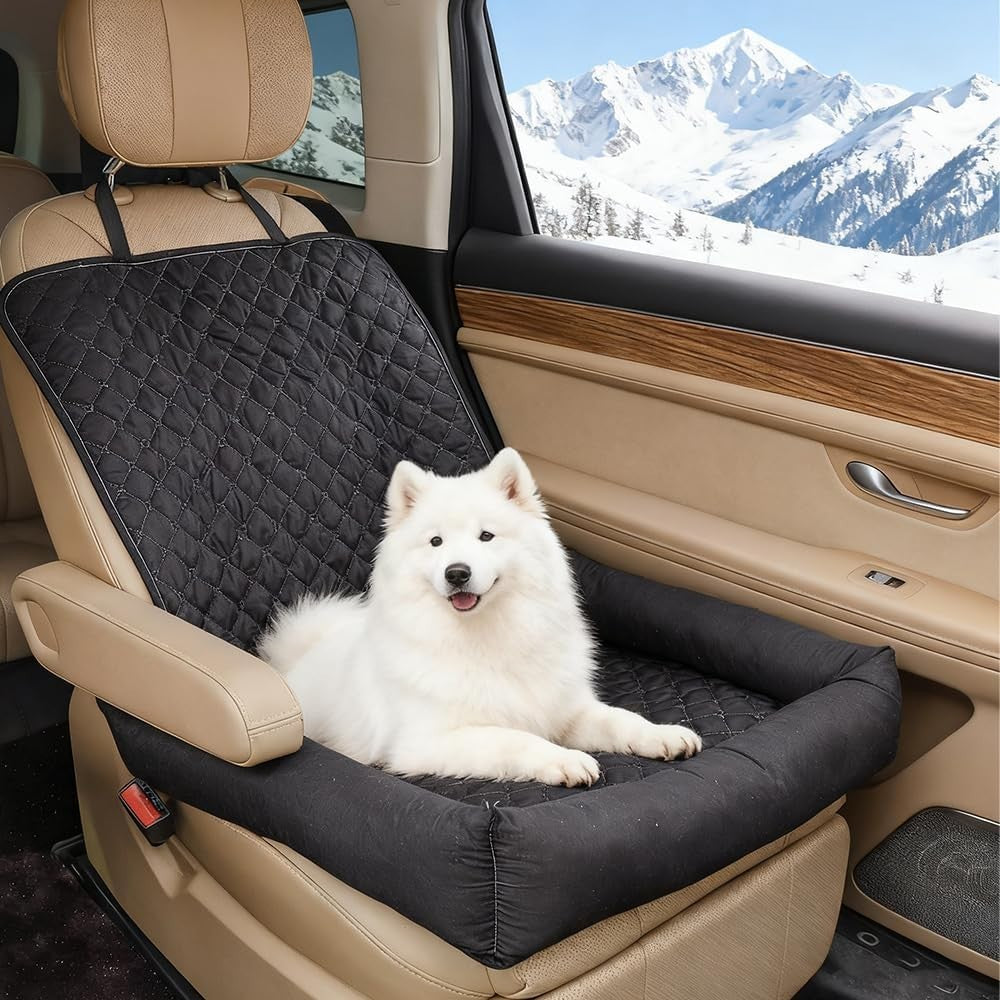 Waterproof Dog Car Bed Booster Seat Washable Non Slip Travel Mat