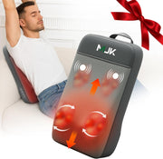 Cordless Shiatsu Back Massager with Heat Deep Tissue Kneading for Pain Relief