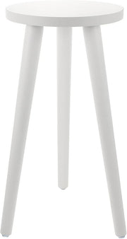 Tall Wooden Plant Stand Round Table Indoor Flower Pot Holder Small Side Table