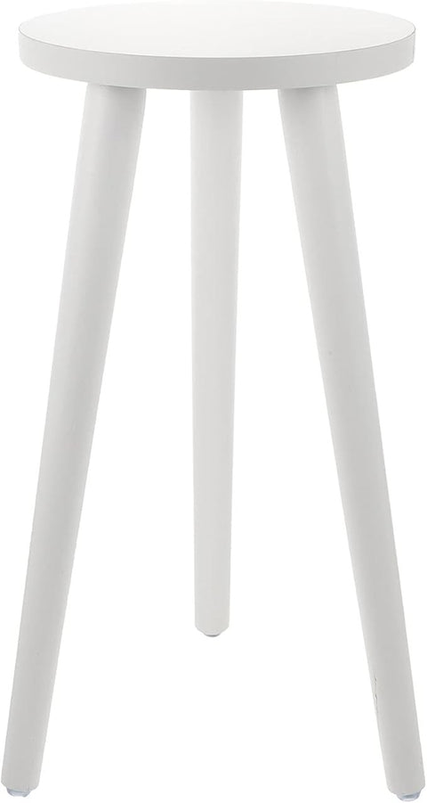 Tall Wooden Plant Stand Round Table Indoor Flower Pot Holder Small Side Table