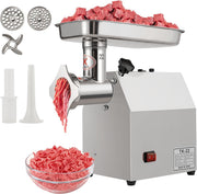 1200W Commercial Meat Grinder Sausage Stuffer 220kg/h Stainless