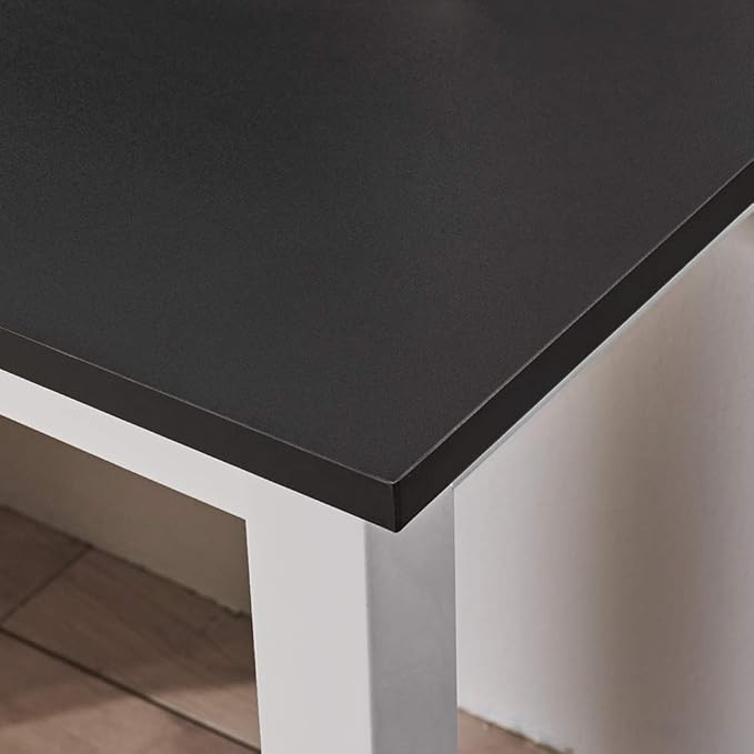 Compact Office Computer Desk Study Table PC Laptop Workstation Black
