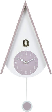 Modern Chalet Style Cuckoo Clock with Alarm, Quartz Movement, 60cm High