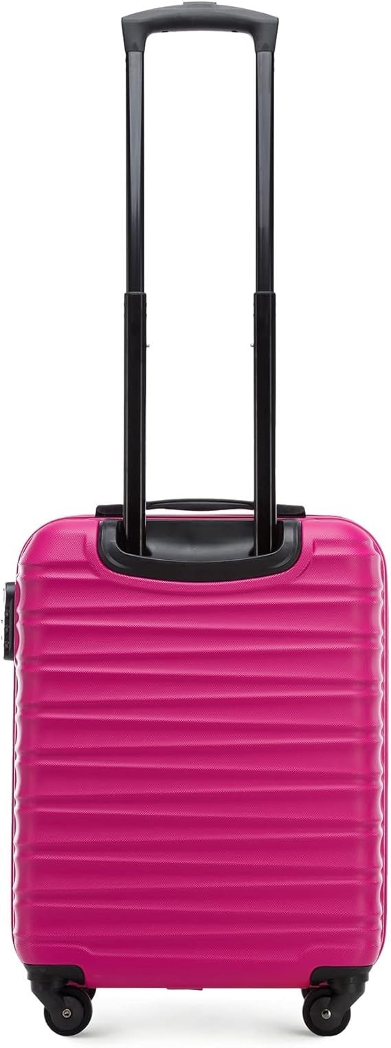 Lightweight Cabin Suitcase Carry On 4 Wheel Spinner Lock 34L