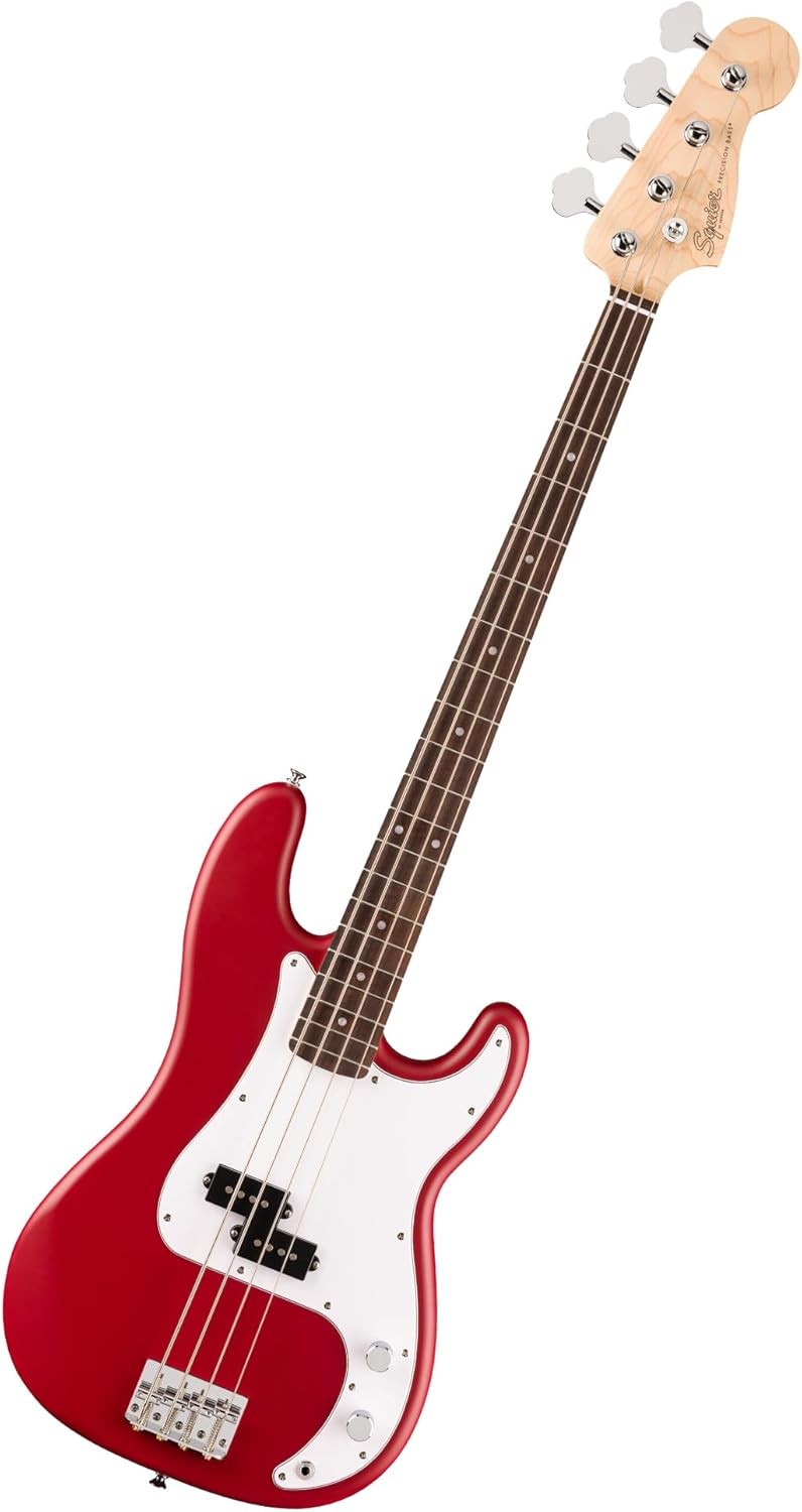 Precision Bass Guitar Full Size Electric Dakota Red Maple Neck