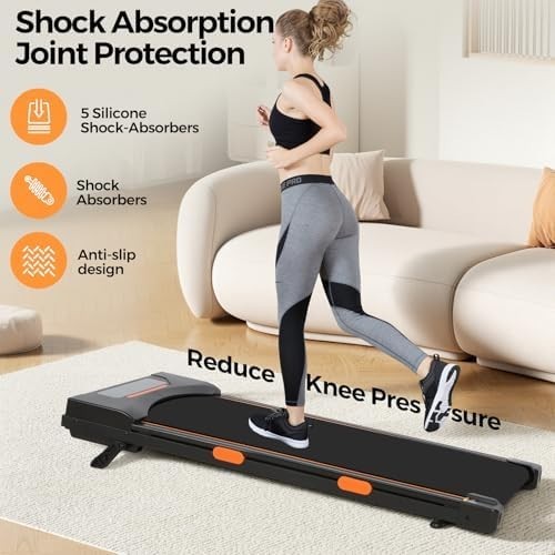 3-in-1 Incline Walking Pad Treadmill Compact Home Office LED Remote